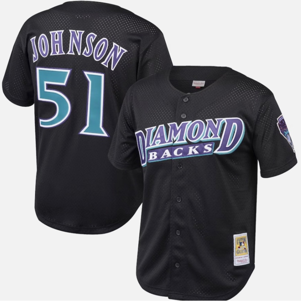 DBacks old school replica jersey